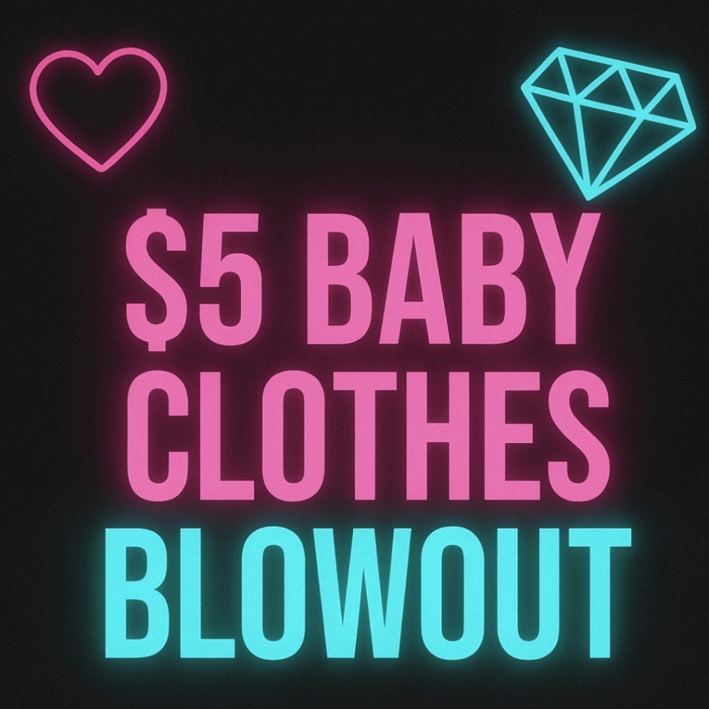 $5 Baby clothes + Bundle & Save
